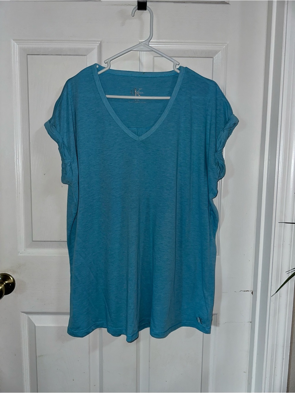 Calvin Klein Blue Top Size XL